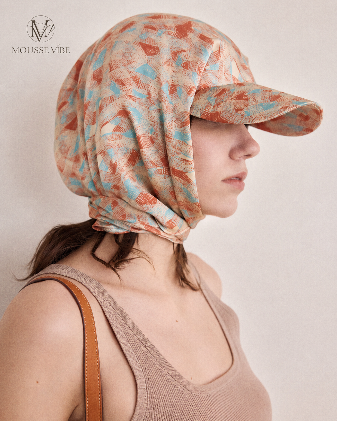Silk Printed Sun Visor Baseball Cap – Resort Style