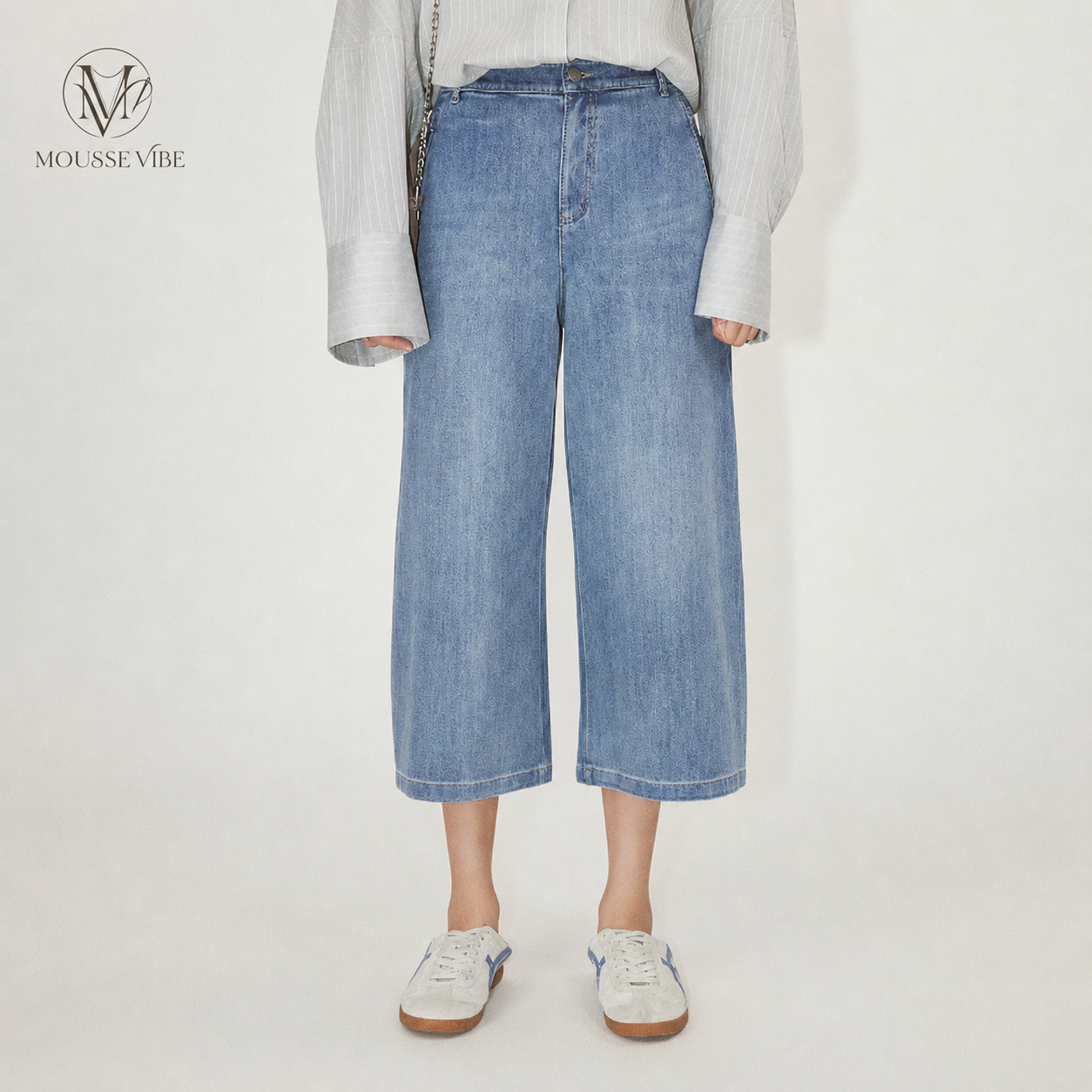 Mousse Vibe Urban Revival Yunsu 7-Point Washed Whisker Jeans