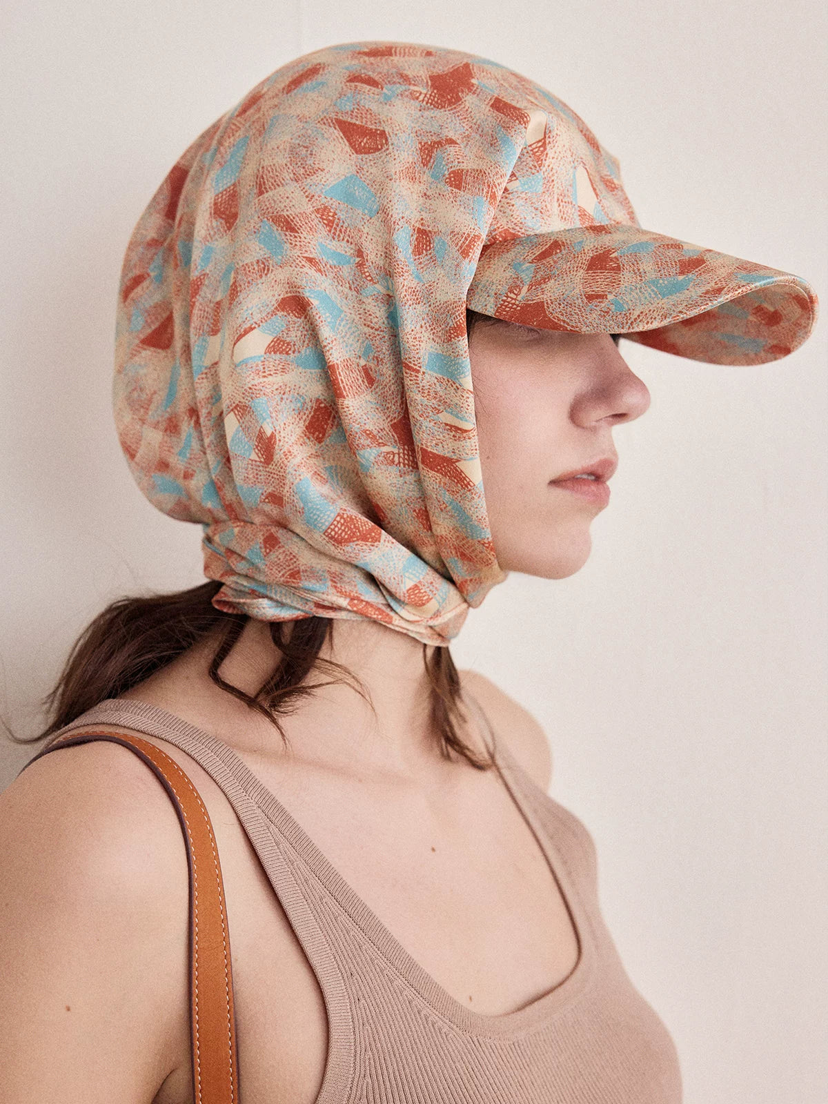 Silk Printed Sun Visor Baseball Cap – Resort Style