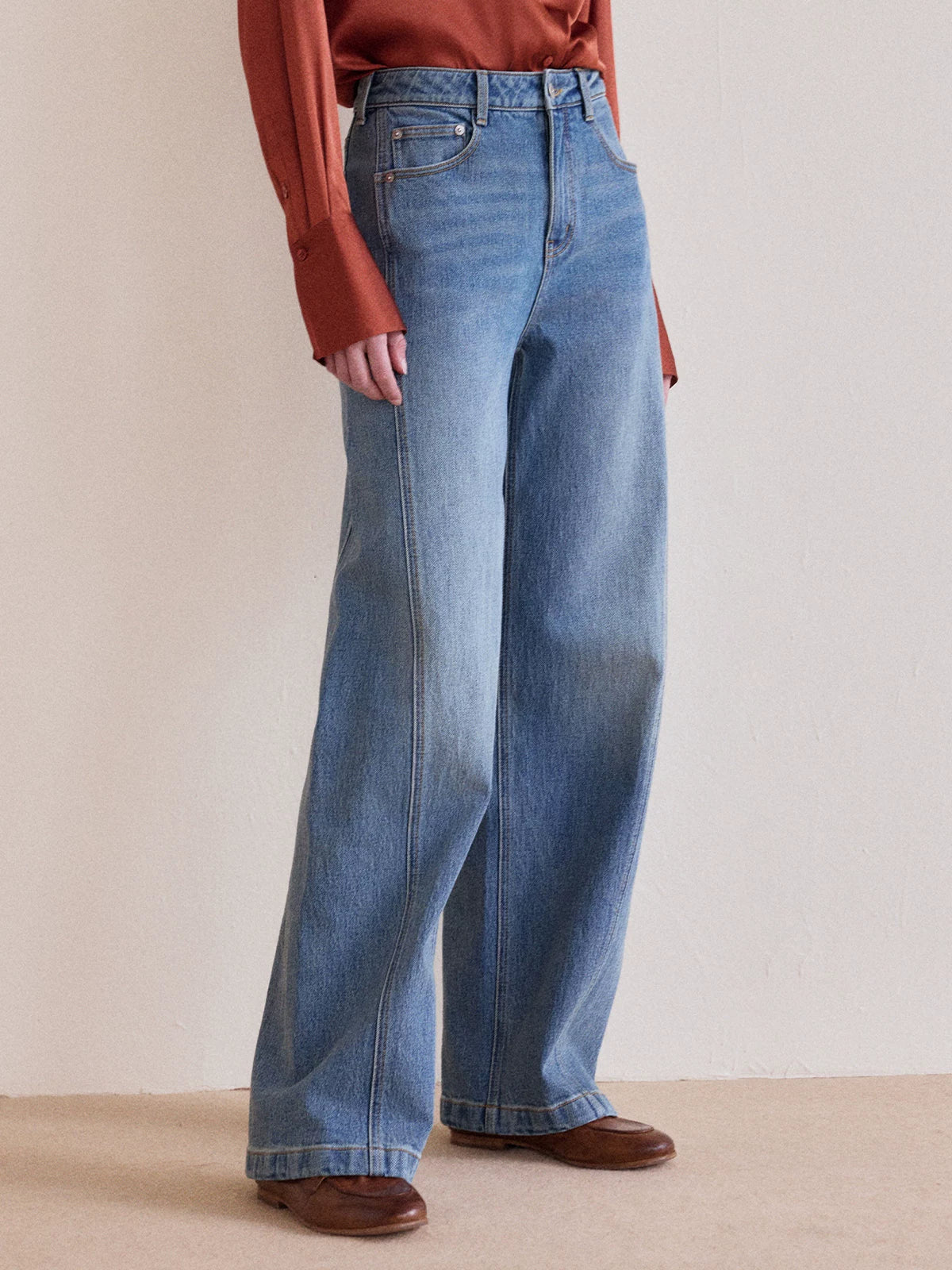 Small Flush "Commuter Pants King 3.0" Vintage Slim Jeans