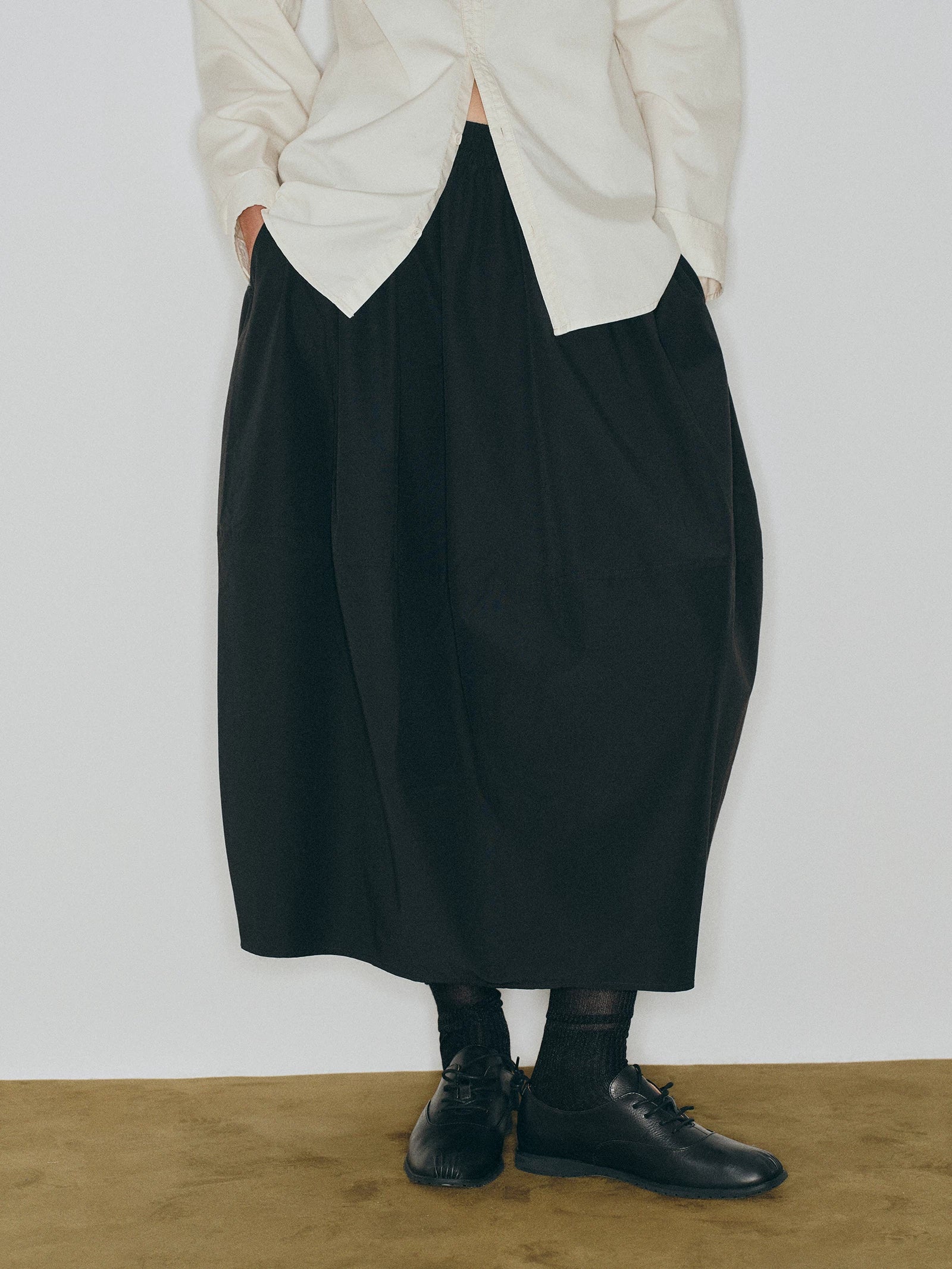Mousse Vibe Four Seasons Minimalist Balloon Skirt – Cotton Blend